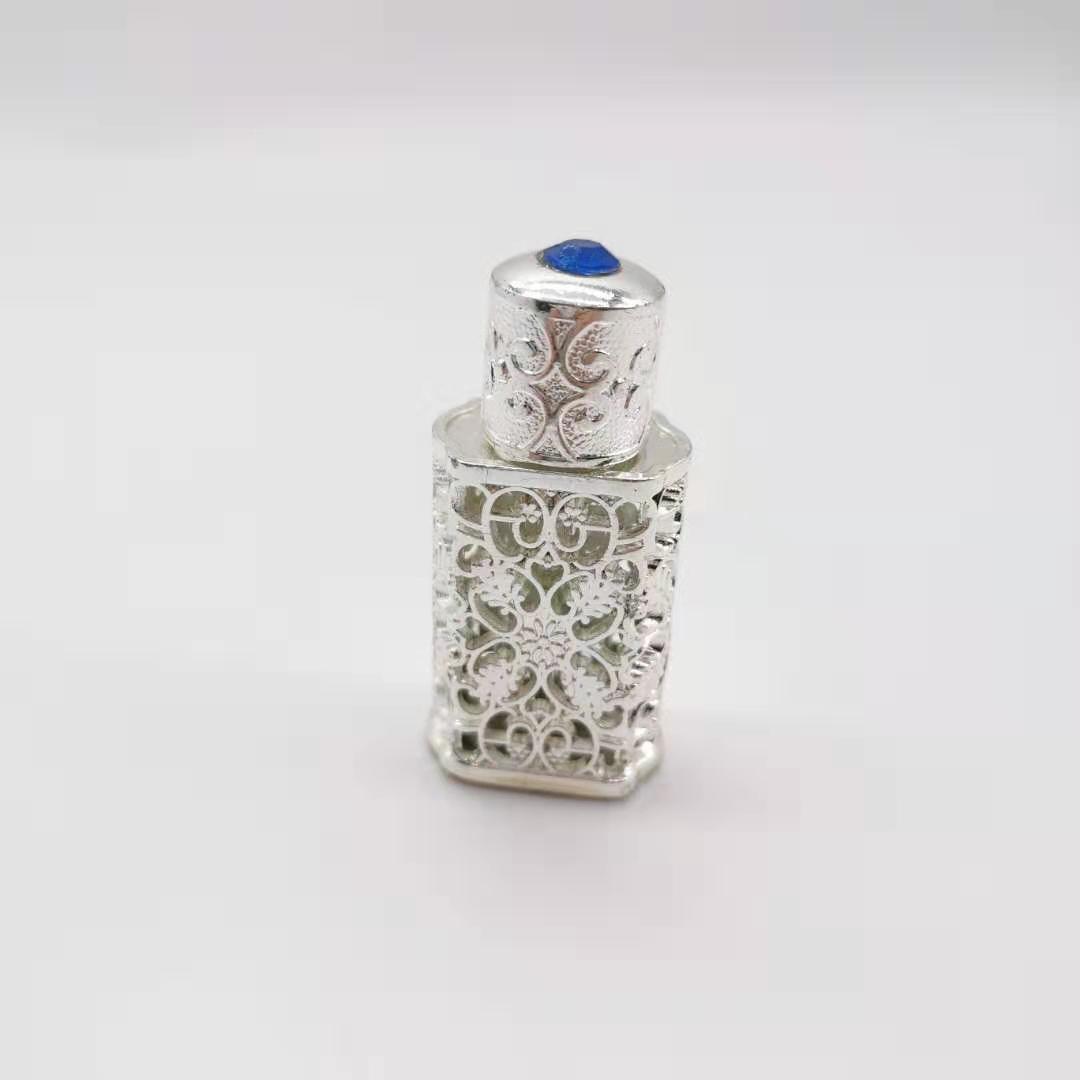 Arabic Style Zinc Glass  Bottle 3ML Perfume Oil Bottle