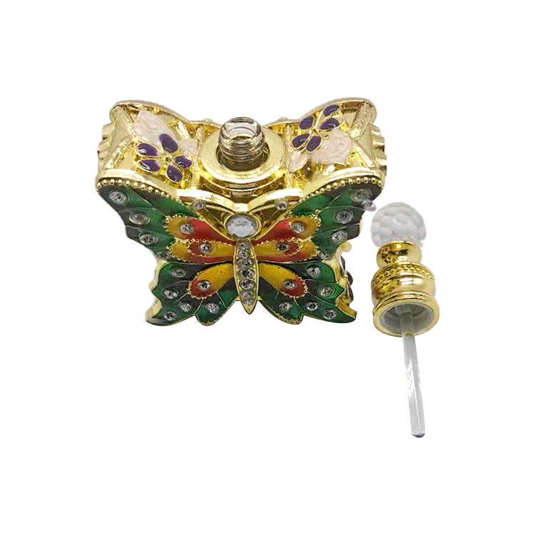 Arabic Style Zinc Metal Bottle 15ML Oil Perfume Bottle