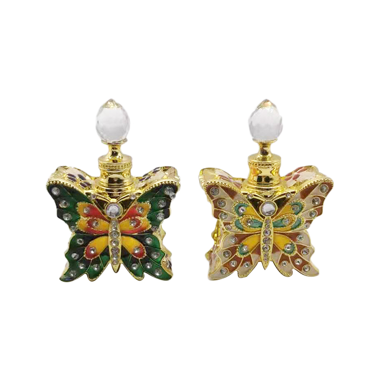 Arabic Style Zinc Metal Bottle 15ML Oil Perfume Bottle