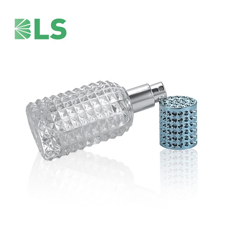 Arabic perfume glass spray bottle 50 ml glass refillable perfume bottle