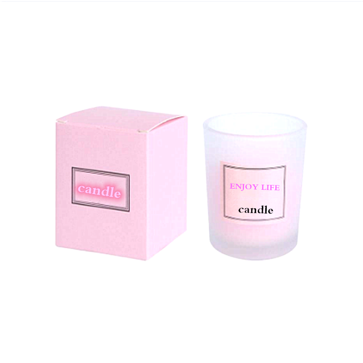 Aromatherapy Empty Glass Candle Jars with Wooden Tins Glass Holders Containers for Candle Wax 150ml