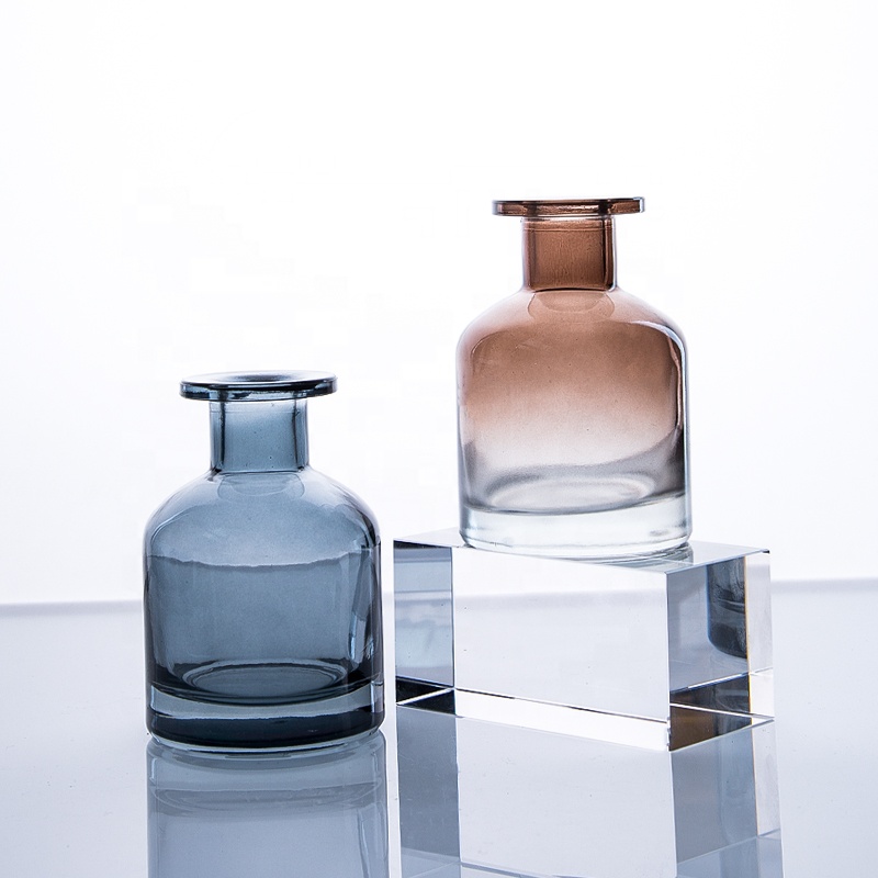 Aromatherapy Oil Bottle Air Freshener Home Fragrance Amber Diffuser Bottle 50ml