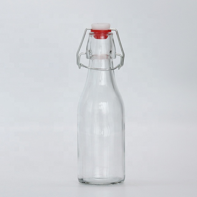 At any time to sell 500ml drink bottle /beer /milk storage bottle glass swing top bottles wholesale