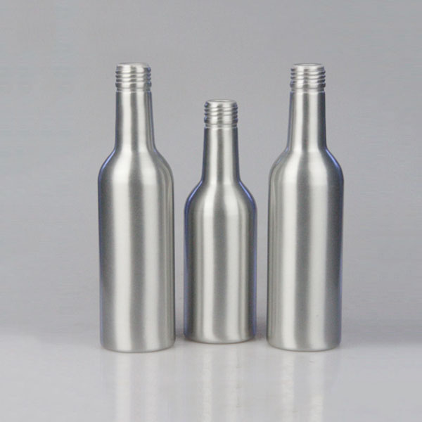 Automatic line production aluminum 250ml small bottles for olive oil