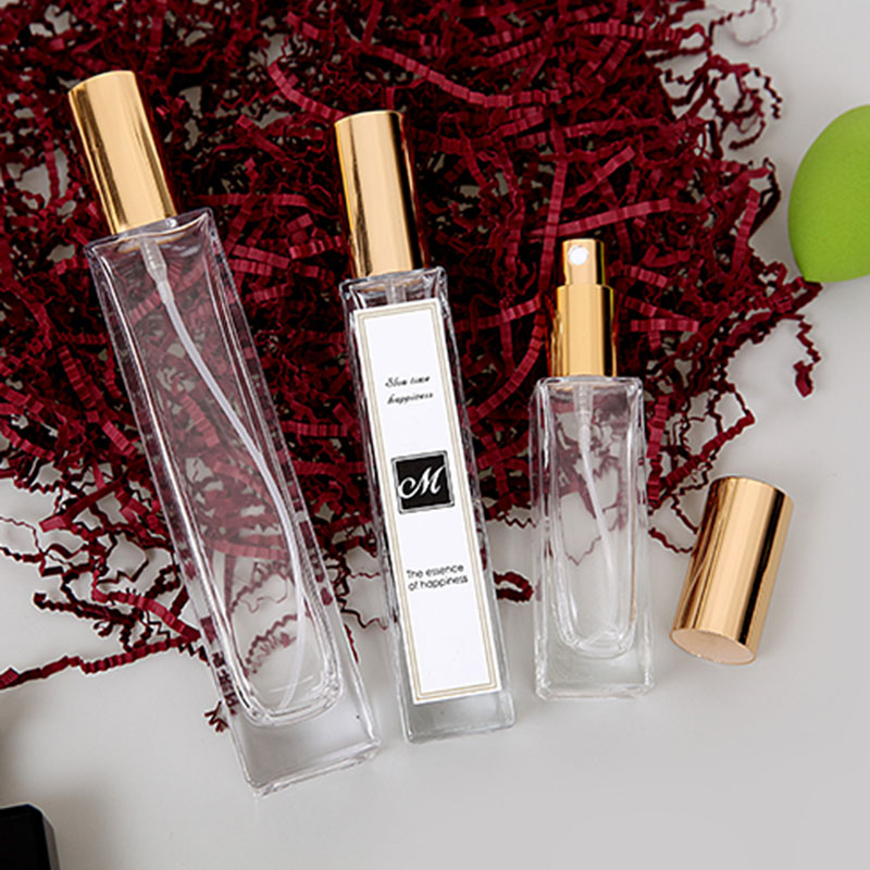 Avertan 10ml 15ml 20ml 30ml 50ml 100ml 200ml rectangle high quality glass perfume bottle