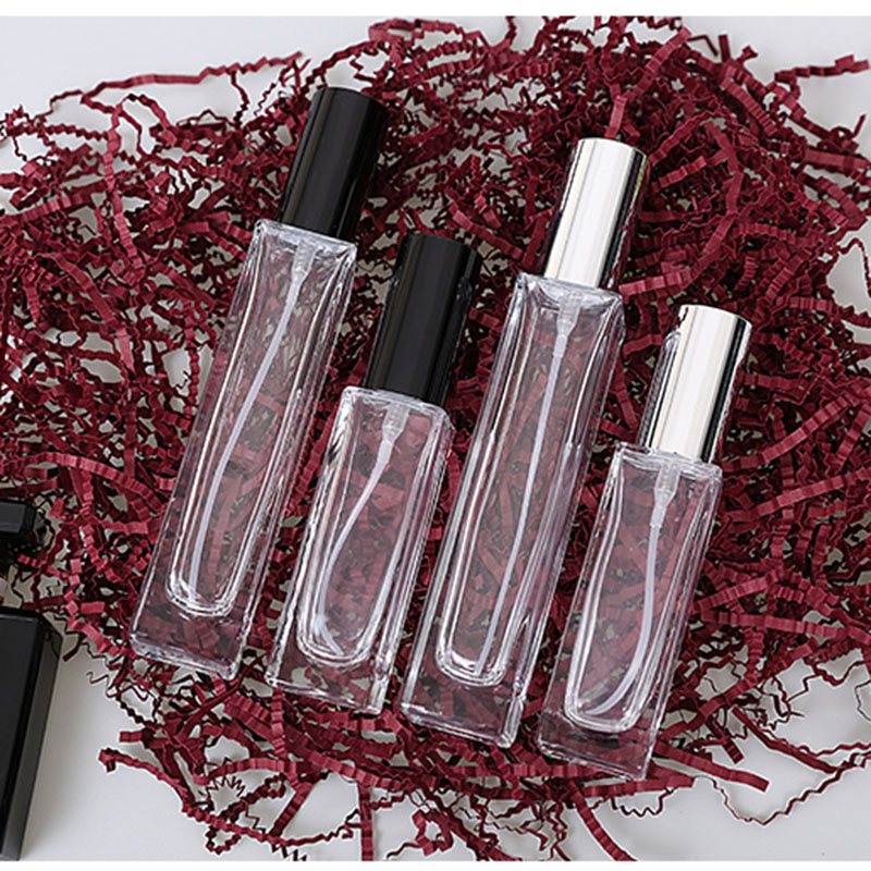 Avertan 10ml 15ml 20ml 30ml 50ml 100ml 200ml rectangle high quality glass perfume bottle