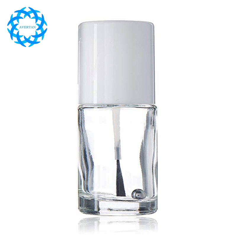 Avertan wholesale custom made 5ml 8ml 10ml 12ml 13ml 15ml 18ml empty nail polish glass bottle