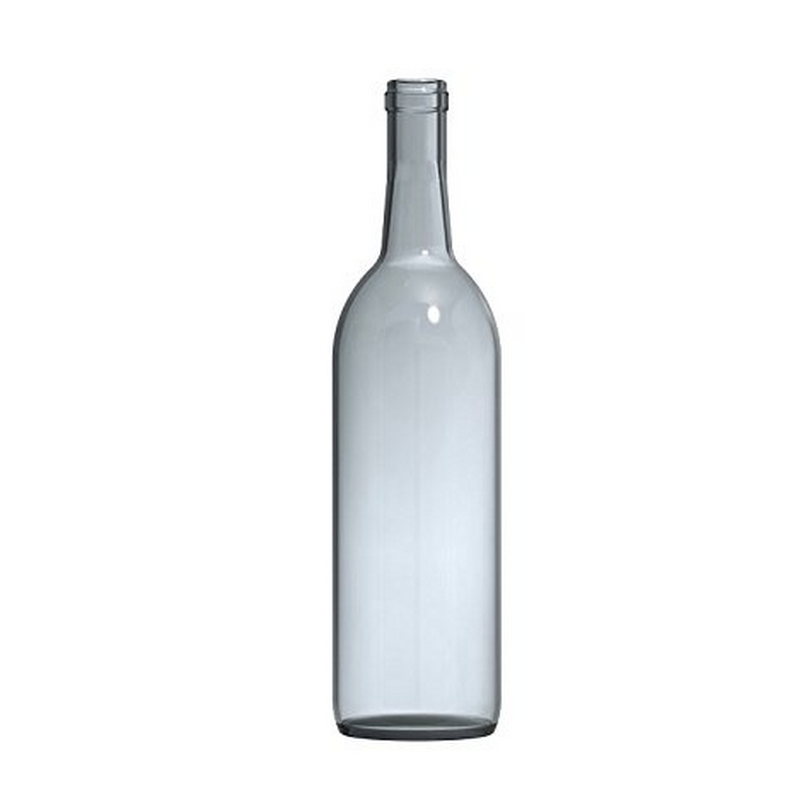 Avertan xuzhou Wholesale red wine empty 750ml Bordeaux wine glass bottle with wooden cork lid