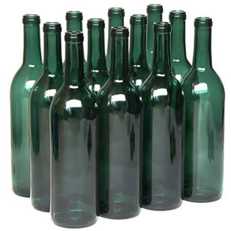Avertan xuzhou Wholesale red wine empty 750ml Bordeaux wine glass bottle with wooden cork lid