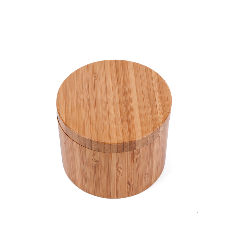 BAMBKIN condiment jar natural jam jar bamboo storage box