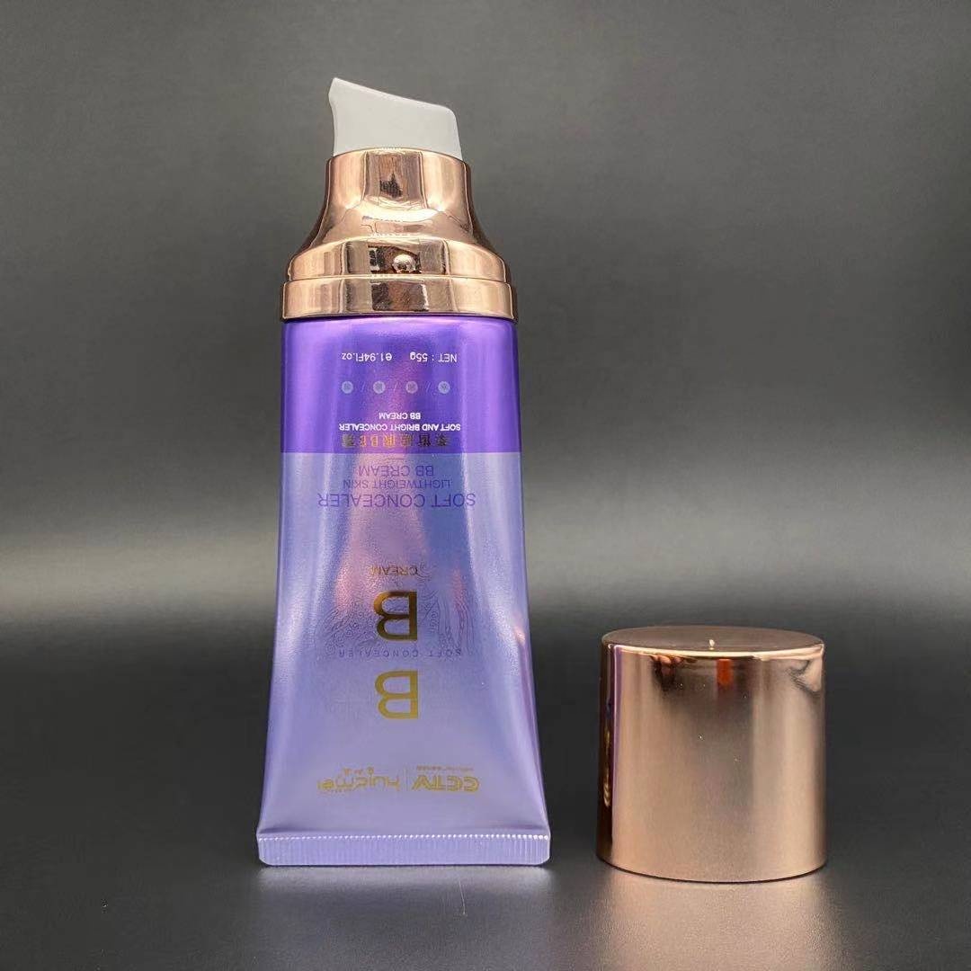 BB CC cream bottle 20g 25g 35g 40g 50g 55g aluminum cosmetic tube high quality airless pump cosmetic tube empty aluminum tube
