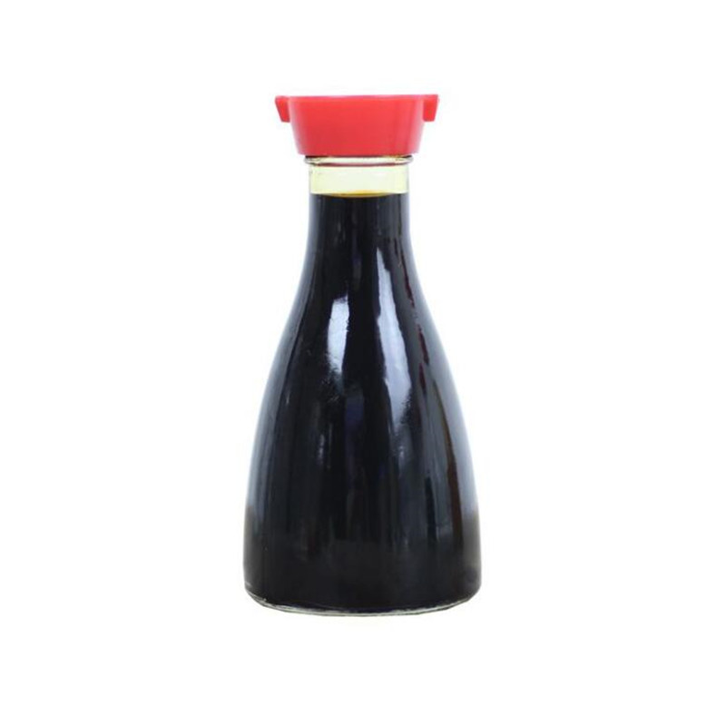 BBQ small 5oz 150ml sesame oil olive oil vinegar soy sauce glass bottle with plastic cap