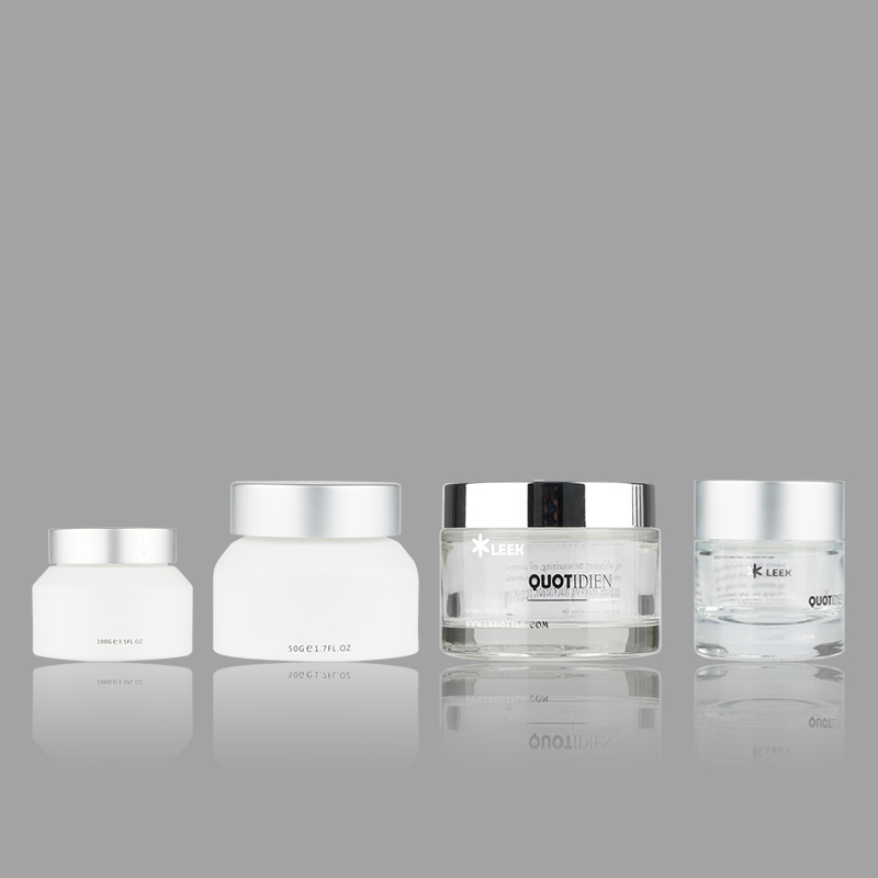 BDPAK Beauty Containers Aluminum Cosmetic Jars 50g Cosmetic Jars With Lids