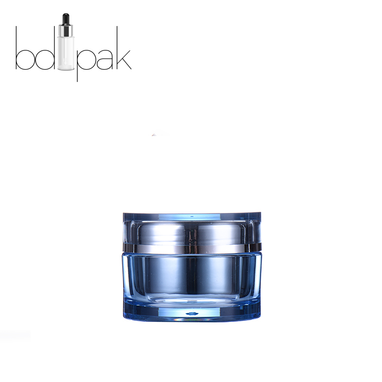 BDPAK Cosmetic Jars Bottle Different Color Fancy Plastic Skin Care Cream