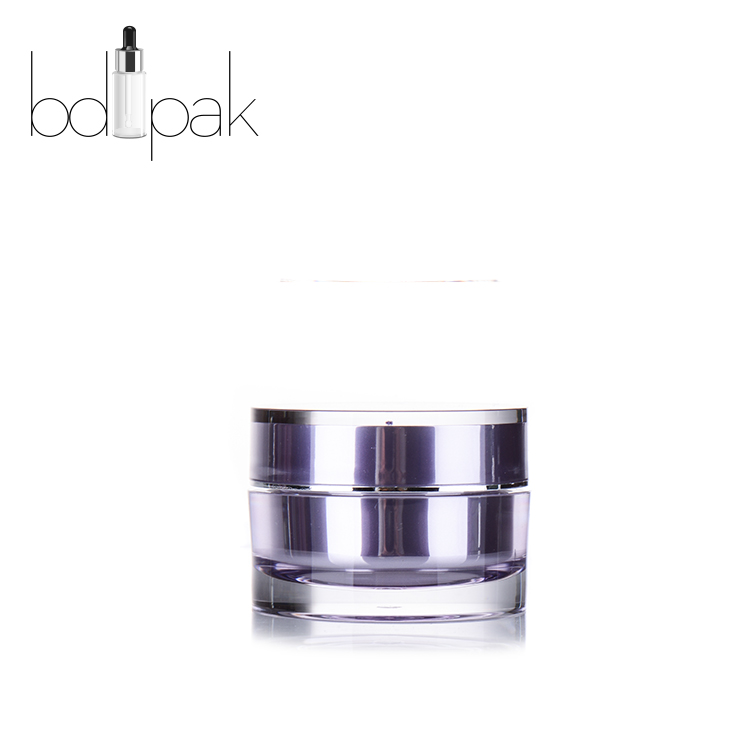 BDPAK Cosmetic Jars Bottle Different Color Fancy Plastic Skin Care Cream