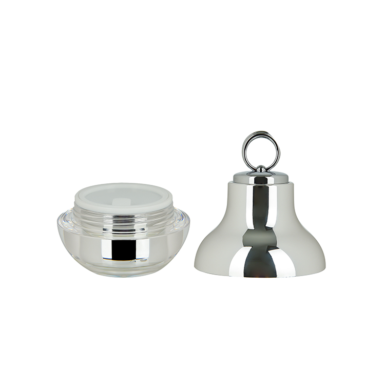 BDPAK Factory Price 30g 50g Auto Electronic Hot Foil Stamping Cream Jar For Skin Care Cream Packaging