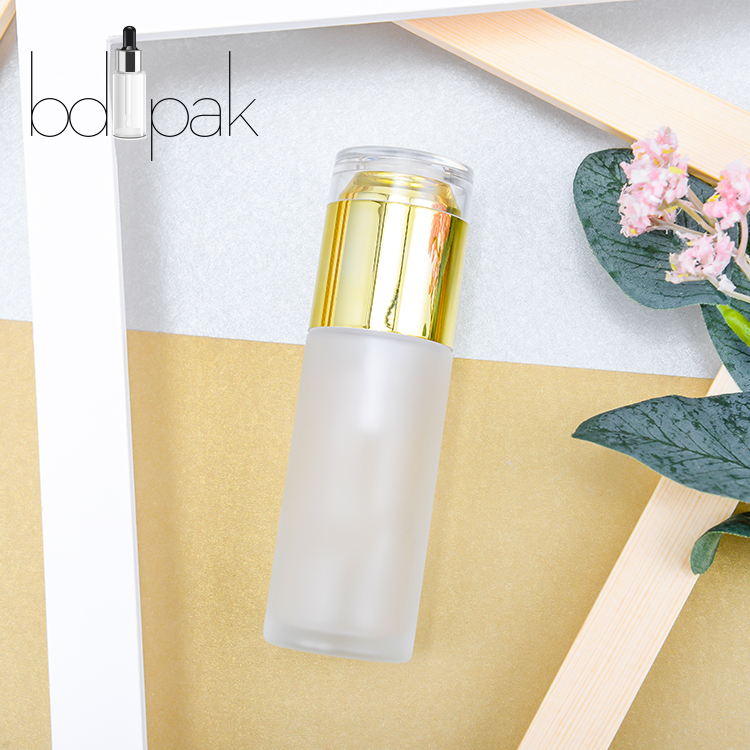 BDPAK Hot Wholesale Custom 30ml Frosted Glass Mist Spray Bottle For Perfume With Lotion