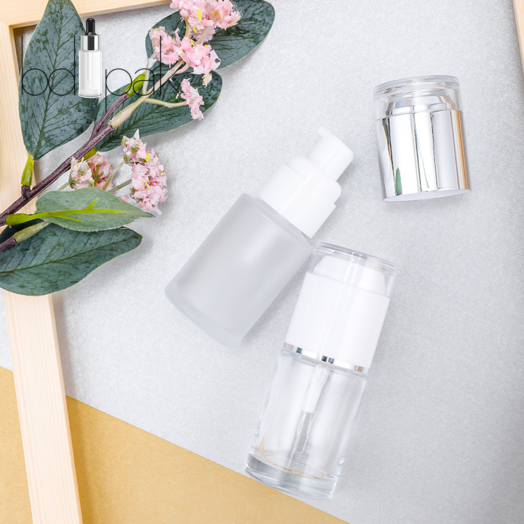 BDPAK Hot Wholesale Custom 30ml Frosted Glass Mist Spray Bottle For Perfume With Lotion