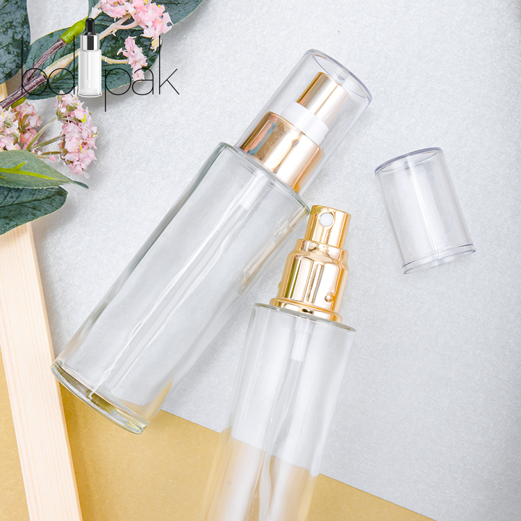 BDPAK Hot Wholesale Custom 30ml Frosted Glass Mist Spray Bottle For Perfume With Lotion