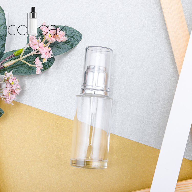 BDPAK Hot Wholesale Custom 30ml Frosted Glass Mist Spray Bottle For Perfume With Lotion