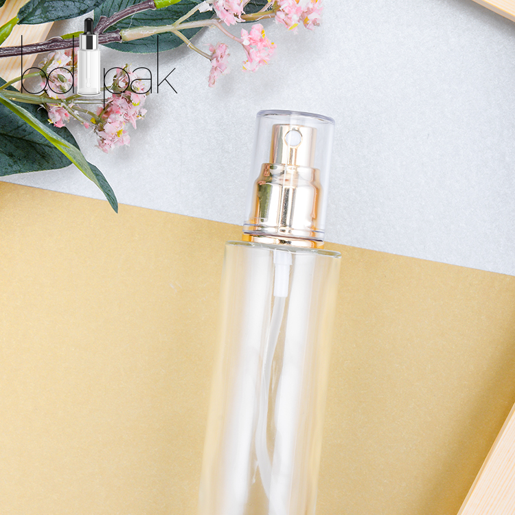 BDPAK Hot Wholesale Custom 30ml Frosted Glass Mist Spray Bottle For Perfume With Lotion