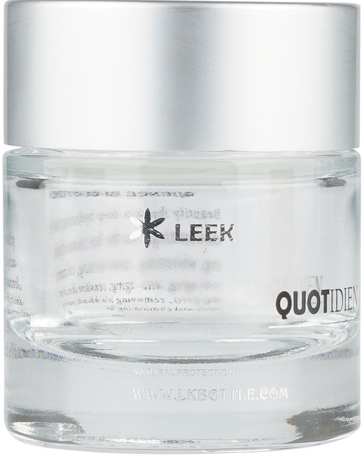 BDPAK Newly Design Empty Aluminum Cosmetic Jar Skin Care Set 50g Cosmetic Container
