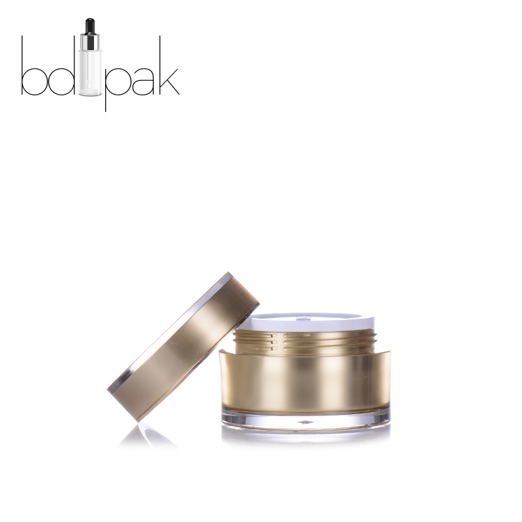 BDPAK Screw Cap Sealing Type round cream cosmetic jars for skin care