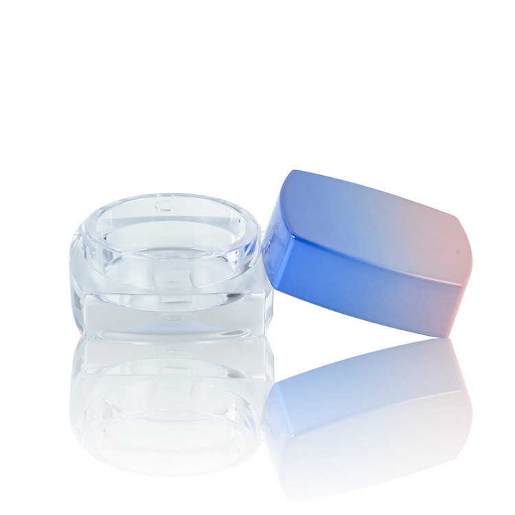 BDPAK Supplier Powder Sifter Jar Plastic Loose Powder Jars Custom Logo Cosmetic Loose 20g 10g Cosmetic Packaging Skin Care Cream