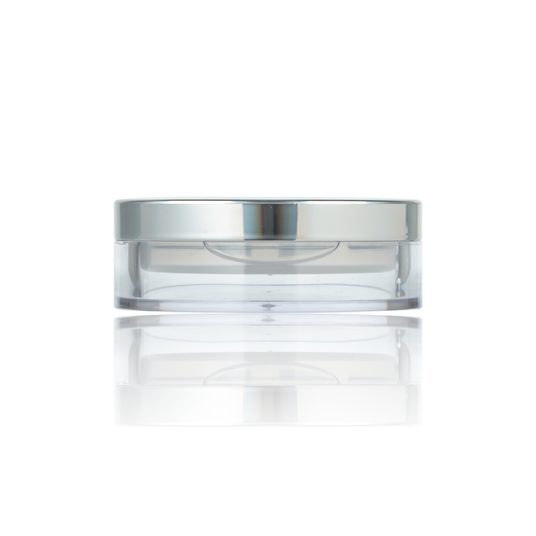 BDPAK Supplier Powder Sifter Jar Plastic Loose Powder Jars Custom Logo Cosmetic Loose 20g 10g Cosmetic Packaging Skin Care Cream