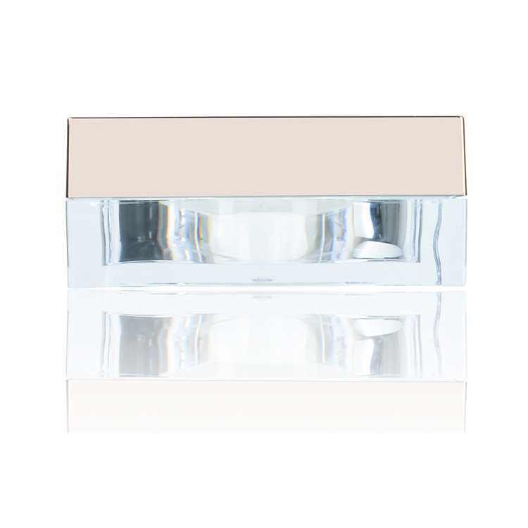 BDPAK Supplier Powder Sifter Jar Plastic Loose Powder Jars Custom Logo Cosmetic Loose 20g 10g Skin Care Cream