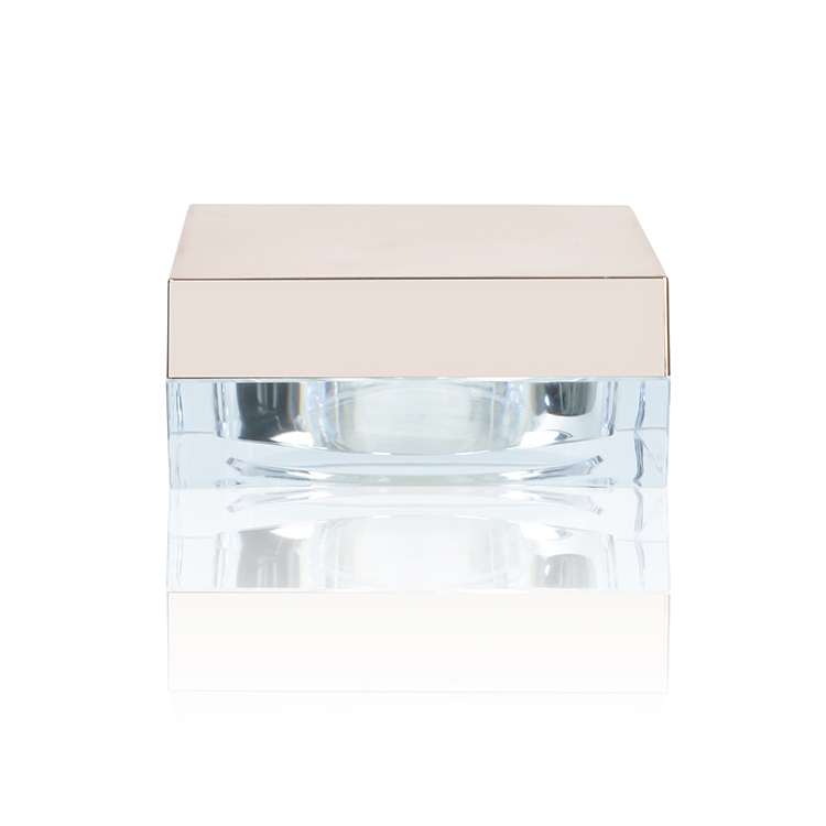 BDPAK Supplier Powder Sifter Jar Plastic Loose Powder Jars Custom Logo Cosmetic Loose 20g 10g Skin Care Cream