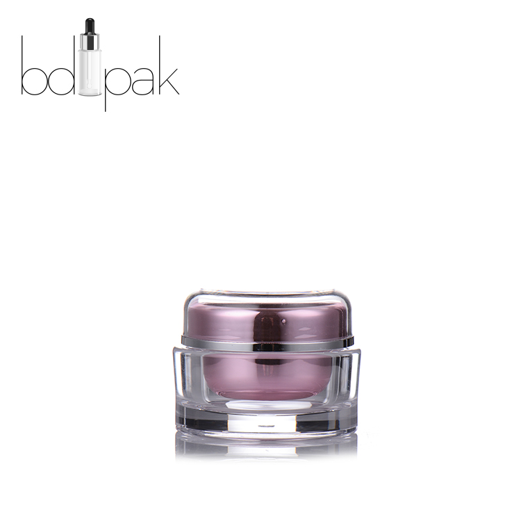 BDPAK US Warehouse Delivery 15 30 50 ml Round Charming Cream Jar Cosmetics Packaging Plastic Containers For Girls