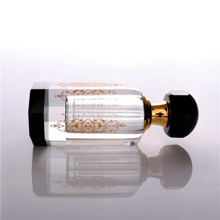 BOYE Wholesale 3ml Personalized Arabic Natural Attar Essential Oil Empty Crystal Perfume Glass Bottles