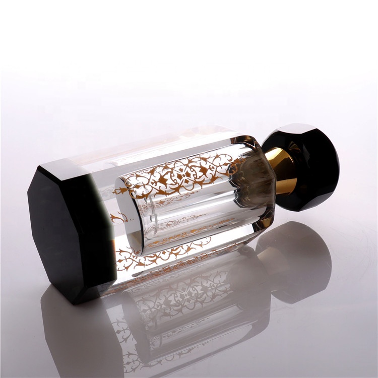 BOYE Wholesale 3ml Personalized Arabic Natural Attar Essential Oil Empty Crystal Perfume Glass Bottles