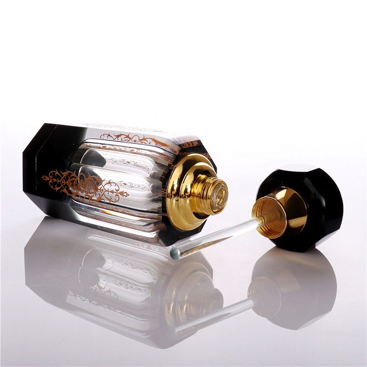 BOYE Wholesale 3ml Personalized Arabic Natural Attar Essential Oil Empty Crystal Perfume Glass Bottles