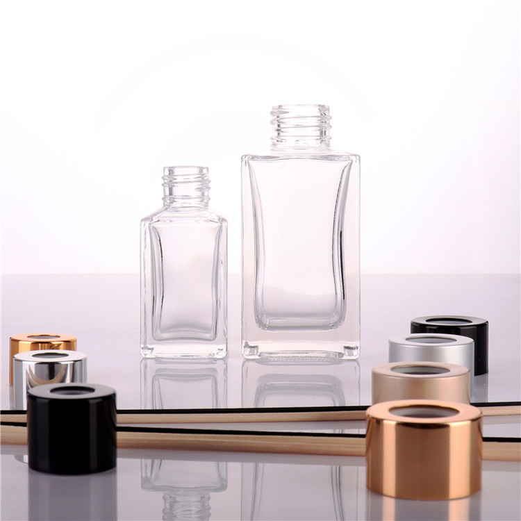 BOYE luxury black home decoration empty fragrance oil glass bottle