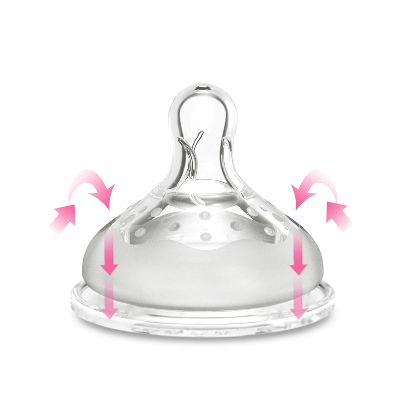 BPA Free Baby Feeding Bottles, Wide Neck Glass Milk Feeding Bottle For Babies