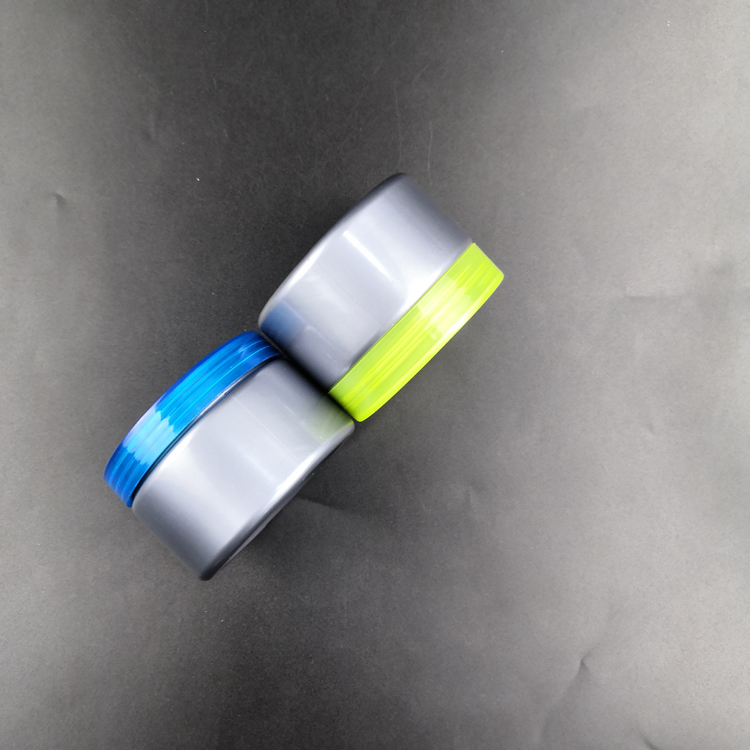 BPA Free Plastic Containers Wholesale 100ml 3oz PET Amber Plastic Cream Jar