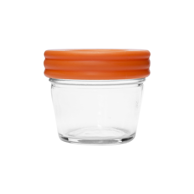 BPA Free Small 4oz 120ml Glass Mason Jars for Jams Jelly Honey with Airtight Lids