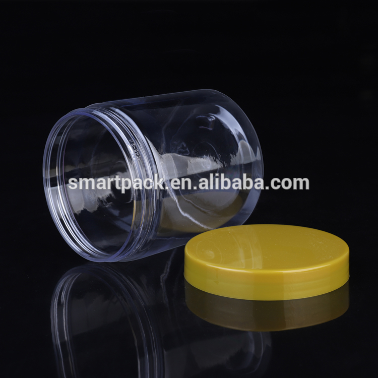 BPA free 500g PET food jar plastic storage jar