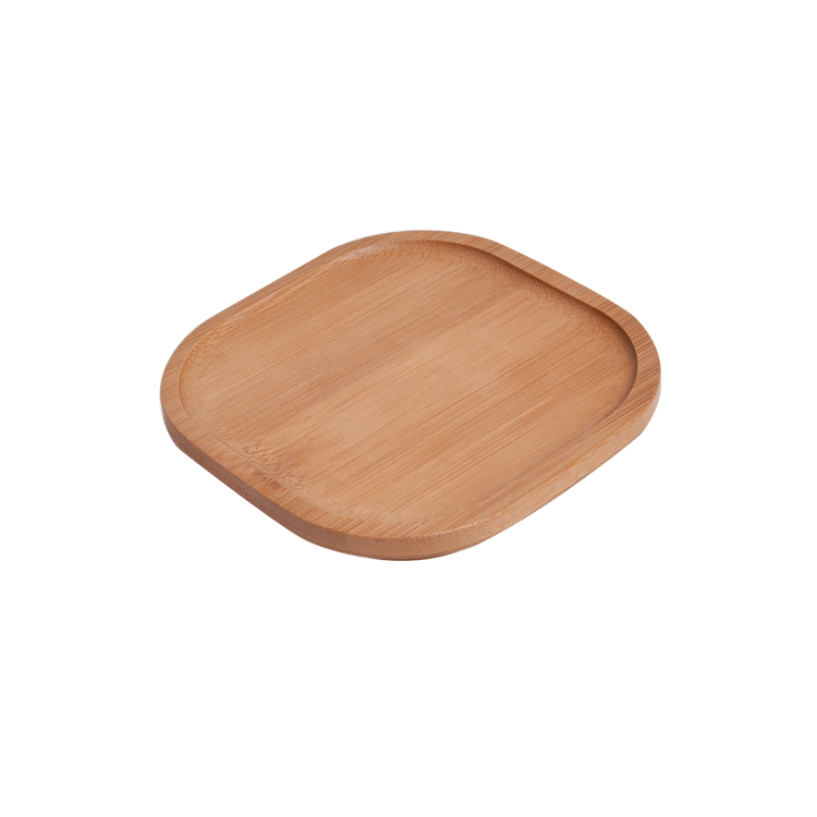 BPA free high borosilicate airtight stackable square bamboo lid glass jar with silicon ring