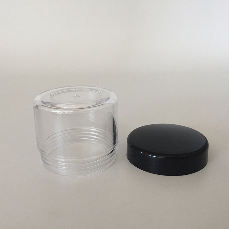 BPA free plastic 20g 20ml cosmetic pot jar for cosmetic dispenser travel usage, 20 gram cosmetic cream container custom logo