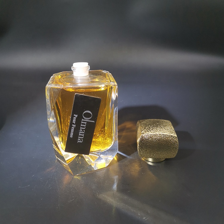 BYP343 50ml 100ml Transparent glass perfume bottle wholesale