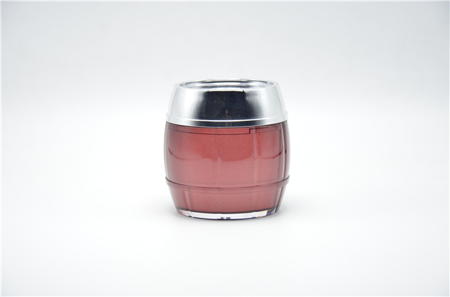 Ball shape face cream plastic body 50 ml cosmetic cream jars 50g