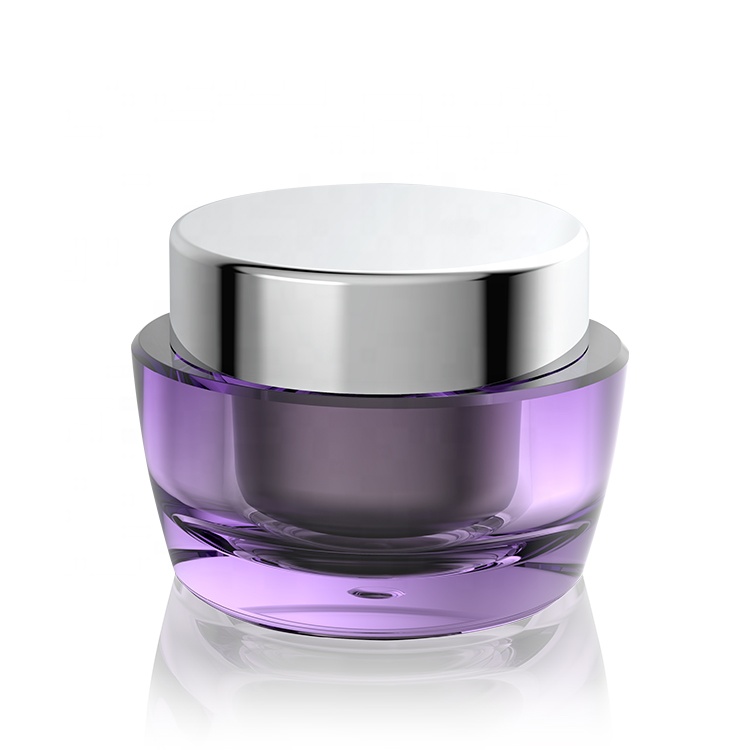 Ball shaped luxury cosmetic packaging, plastic jar, 15ML 30ML 50ML empty cream jar
