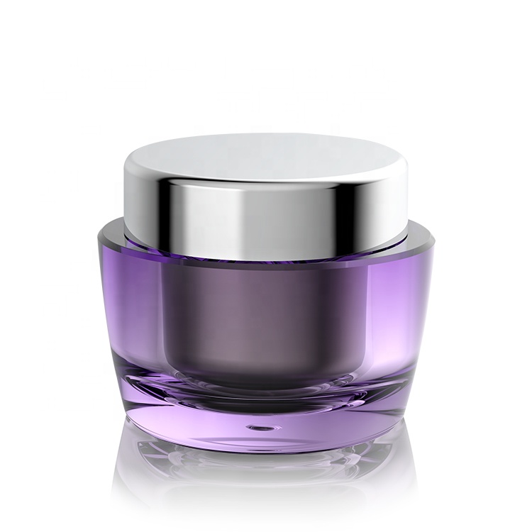 Ball shaped luxury cosmetic packaging, plastic jar, 15ML 30ML 50ML empty cream jar