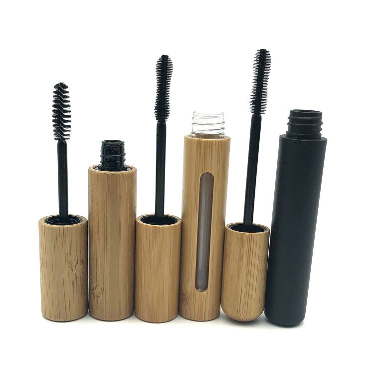 Bamboo Glass Empty Roll on Bottles Roller Bottle With Stainless Steel Roller Ball for Essential Oil Perfume Oils and Lip Balms