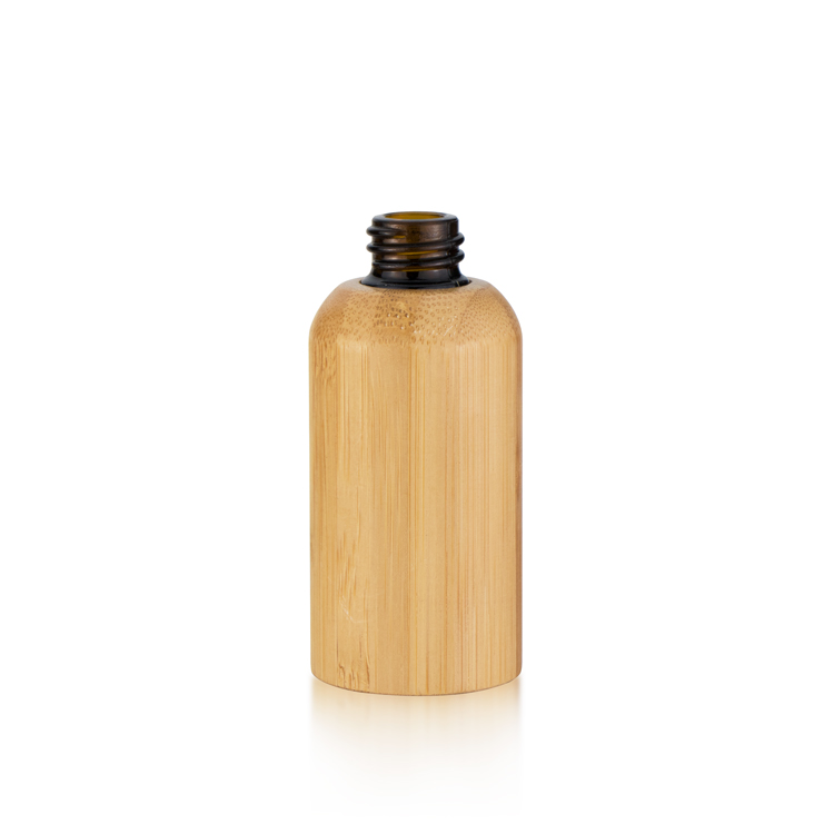 Bamboo Glass Luxury Essential Oil Eye 30ml 100ml Dropper Bottle