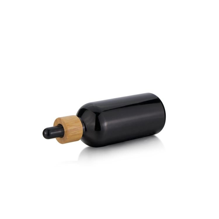 Bamboo Glass Luxury Essential Oil Eye 30ml 100ml Dropper Bottle