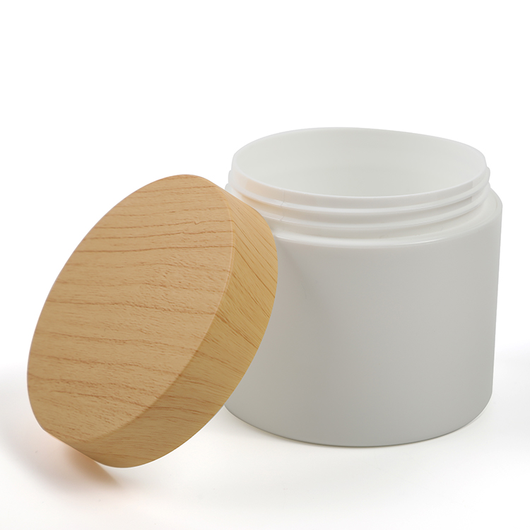 Bamboo Lid Cram Jar 10g 20g 30g 50g 100g 150g 200g 250g 380g With Spoon Natural Bamboo Cosmetic Jar